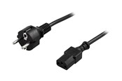 Voedingskabel (intern) - Deltaco DEL-111M - power cable - power CEE 7/7 to power IEC 60320 C13 - 5 m - DEL-111M