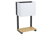 Lampen - EGLO GALDAKAO TAFEL H350 540LM ZWART/WIT/EG FSC - 99126