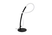 Lampen - EGLO EGIDONELLA TAFELS H380 700LM ZWART/OPAAL - 99383
