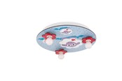 Lampen - EGLO LALELU PLAFONDLAMP 3L Ø400 LICHTGRIJS - 97705