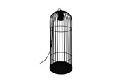 Lampen - EGLO LATCHELY VLOEREN GU10 400LM H720 ZWART - 43389
