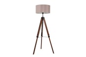 Lampen - EGLO LANTADA VLOER ZWART/TAUPE - 94326