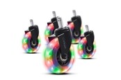 Gamer stoel - Trust GXT701 LED GEL CHAIR WHEELS - 25803