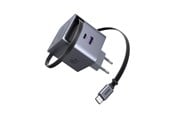 Mobiel - Adapters & Opladers - UGREEN 65 W GaN Fast Charger with Retractable Cable - 65825