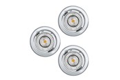 Lampen - EGLO IGOA INGEBOUWD. KIP 3X350LM DEMPER. CHROOM - 31472