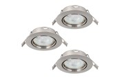 Lampen - EGLO MAZUBY INGEBOUWD. KIP SET Ø87 GU10 3X345LM GS - 31921