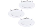 Lampen - EGLO FUEVA 3 INGEBOUWD. SET Ø85 3X2,7W 3X300LM - 34014