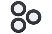 Lampen - EGLO FUEVA 6 INGEBOUWD. SET Ø88 CCT 3X3,7W 1350LM ZWART - 901385