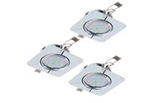 Lampen - EGLO PENETO INGEBOUWD. KIP 3X5W CHROOM - 94267