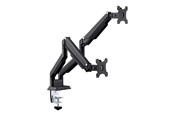 Monitorbevestiging - InLine mounting kit - for 2 LCD displays - black - 23171B