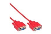Parallelle / seriële kabel - InLine - null modem cable - DB-9 to DB-9 - 3 m - 12224B