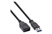 USB-kabel - InLine - USB extension cable - USB Type A to USB Type A - 1 m - 35610