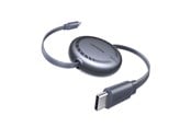 USB-kabel - UGREEN USB-C to USB-C PD Fast Charging Retractable Cable 1 m - 65905