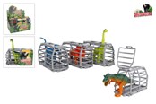 Kleine cadeautjes voor kinderen - Pocket Money Dinosaur In Cage - assorted - 570373