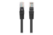 Netwerk - kabel - Lanberg patch cable - 3 m - black RAL 9004 - Zwart - 3m - PCU6-20CC-0300-BK