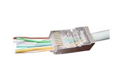 Netwerk - kabel - Gembird Cablexpert network connector - Zilver - LC-PTF-01/10