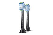 Elektrische tandenborstel - Philips Tandenborstelkoppen Sonicare C3 Premium Plaque Defence HX9042 - replacement brushhead - black - HX9042/88