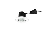 Lampen - EGLO PENETO 2 INGEBOUWD. KIP ISOL. LOOP Ø108 GU10 400LM WIT - 96862
