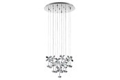 Lampen - EGLO PIANOPOLI CLUSTER Ø500 CHROOM/KRISTAL - 93662
