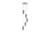 Lampen - EGLO FARSALA CLUSTER 5X300LM GS/SMOKE - 96345