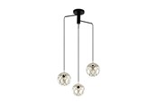 Lampen - EGLO MIRTAZZA CLUSTER 3XE27 Ø180 CHAMPAGNE - 99073