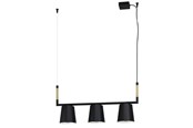 Lampen - EGLO LACEY LANGE TAFEL 3XE27 L780 ZWART/CRÈME FSC - 43612