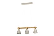 Lampen - EGLO CAWTON LANGE TAFEL L760 3XE27 MOER/GS FSC - 43952