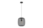 Lampen - EGLO RINROE HANGER E27 ZWART - 43965