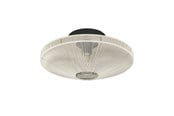 Lampen - EGLO MIDSUMER PLAFONDLAMP Ø380 E27 ZWART/CRÈME - 43998