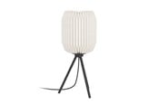 Lampen - EGLO BELGRAVE TAFEL H440 E27 ZWART/WIT FSC - 44103
