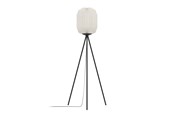 Lampen - EGLO BELGRAVE FLOOR H1415 E27 ZWART/WIT FSC - 44104