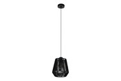 Lampen - EGLO PERSLEY HANGLAMP Ø220 E27 ZWART FSC - 44105