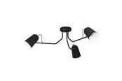 Lampen - EGLO LORETO PLAFONDLAMP 3XE27 Ø1145 ZWART - 900188