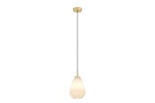 Lampen - EGLO CAPRAROLA PENDANT Ø20 CM  BRUSHED AMBER/SAND - 900812