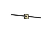 Lampen - EGLO PEGUERA BADWAND L800 2000LM IP44 ZWART/BM - 900929