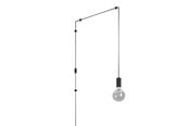 Lampen - EGLO PINETINA HANGER E27 ZWART - 900976