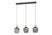 Lampen - EGLO EMPOLI LANGE TAFEL L900 3XE27 ZWART/BM - 901037