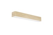 Lampen - EGLO SANIA 6 WALL L620 3200LM IP44 HOUTKLEUR/WIT/SAT - 901102
