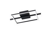 Lampen - EGLO AMANDOLO PLAFONDLAMP 4-KANT CCT ZWART - 901115