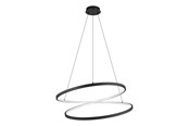 Lampen - EGLO RUOTALE HANGER Ø700 ZWART - 901138