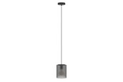 Lampen - EGLO COLOMERA HANGLAMP Ø150 E27 ZWART/GRIJS - 901162