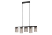 Lampen - EGLO COLOMERA LANGE TAFEL 5XE27 ZWART/GRIJS - 901163