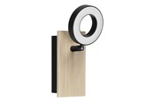 Lampen - EGLO RIELVES SPOT HOUT/ZWART/WIT FSC - 901202