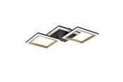 Lampen - EGLO CALLIERA PLAFOND 595X310 2500LM 4000K DIMMPB. ZWART & WIT - 901222