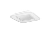 Lampen - EGLO MACCHIONI PLAFOND 380X380 CCT 2360LM DIMMPB. WIT MET KRISTAL EFFUS. - 901234