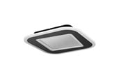 Lampen - EGLO MACCHIONI PLAFOND 380X380 CCT 2360LM DIMMPB. ZWART MET KRISTAL EFF. - 901241