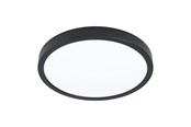 Lampen - EGLO FUEVA 6 PLAFOND Ø280 CCT 14.2W 2000LM ZWART - 901299