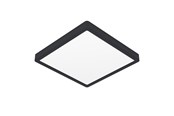 Lampen - EGLO FUEVA 6 PLAFOND 290X290 CCT 13W 2100LM ZWART - 901304