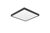 Lampen - EGLO FUEVA 6 PLAFOND 150X150 CCT 7W 1100LM IP44 ZWART - 901328