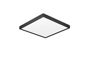 Lampen - EGLO FUEVA 6 PLAFOND 220X220 CCT 10.5W 1700LM IP44 ZWART - 901329